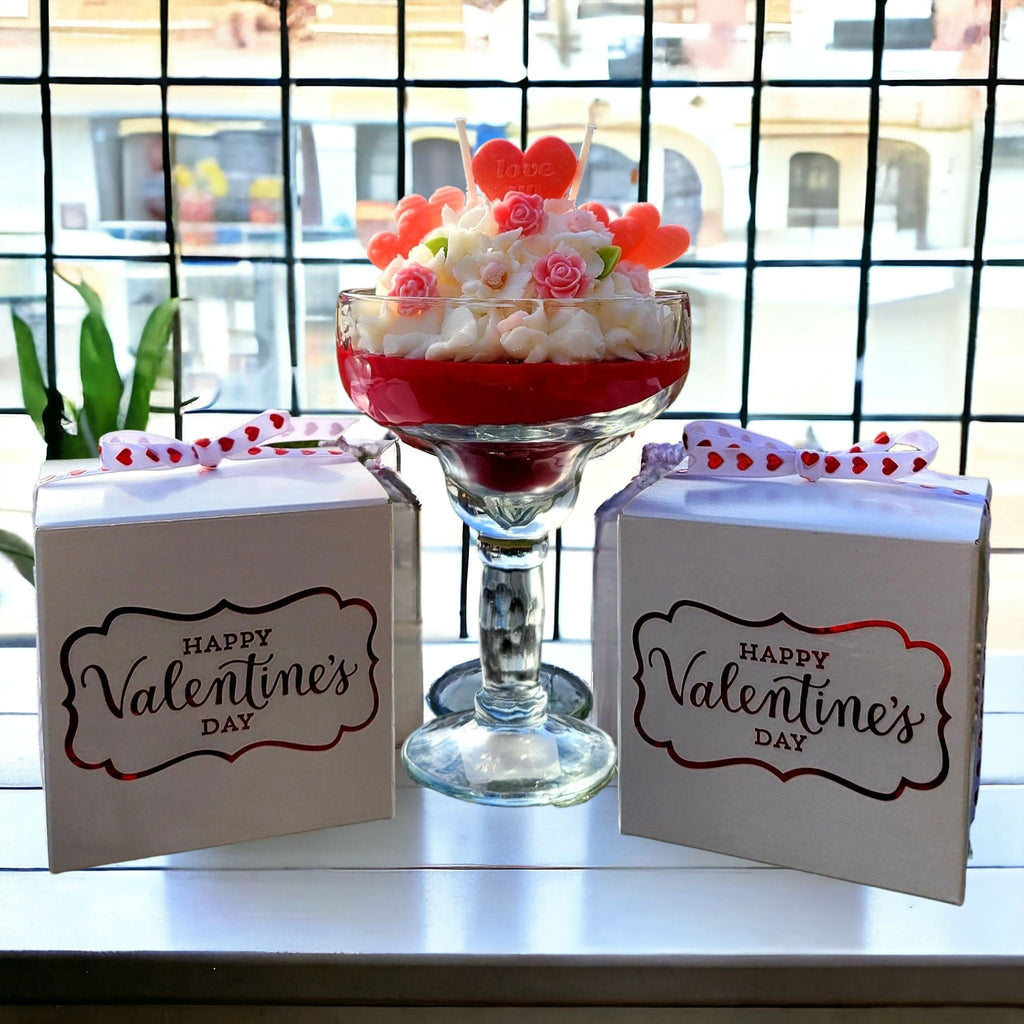 Hearts Love Margarita Soy Candle
