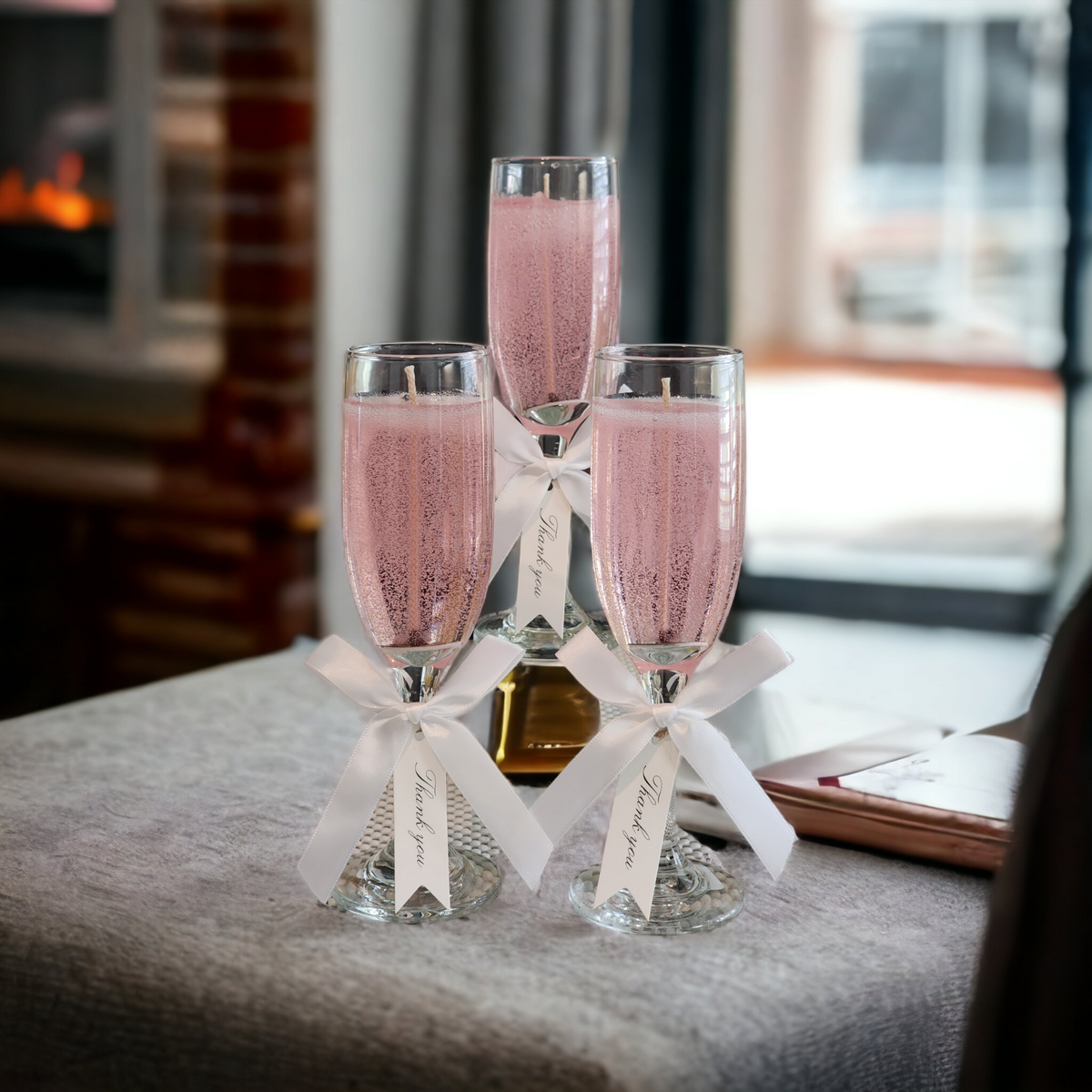 Champagne Candle