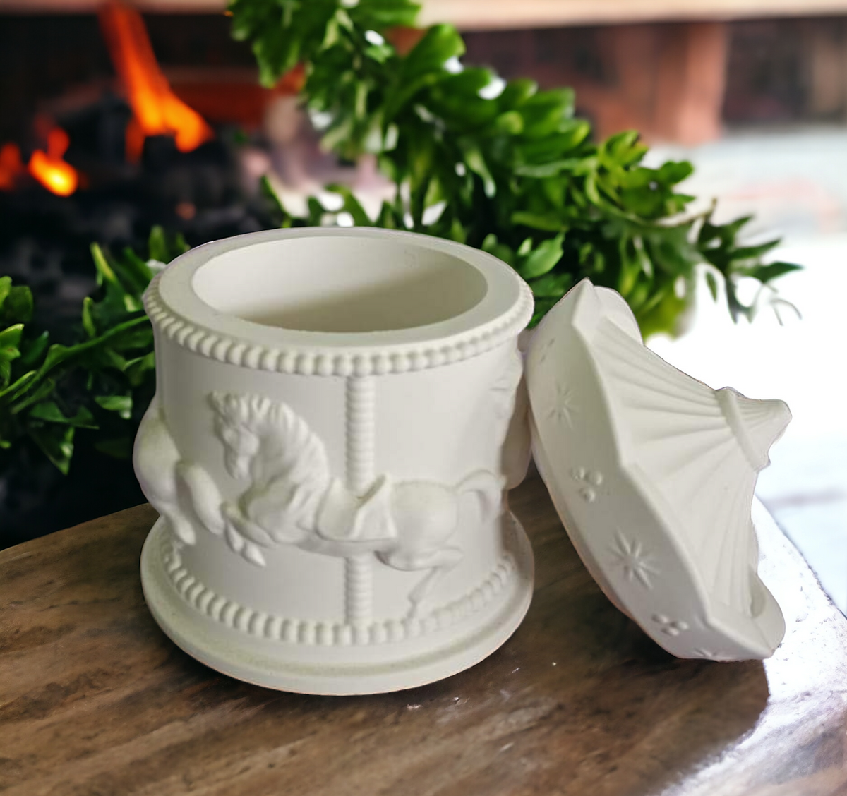 Carousel soy wax candle