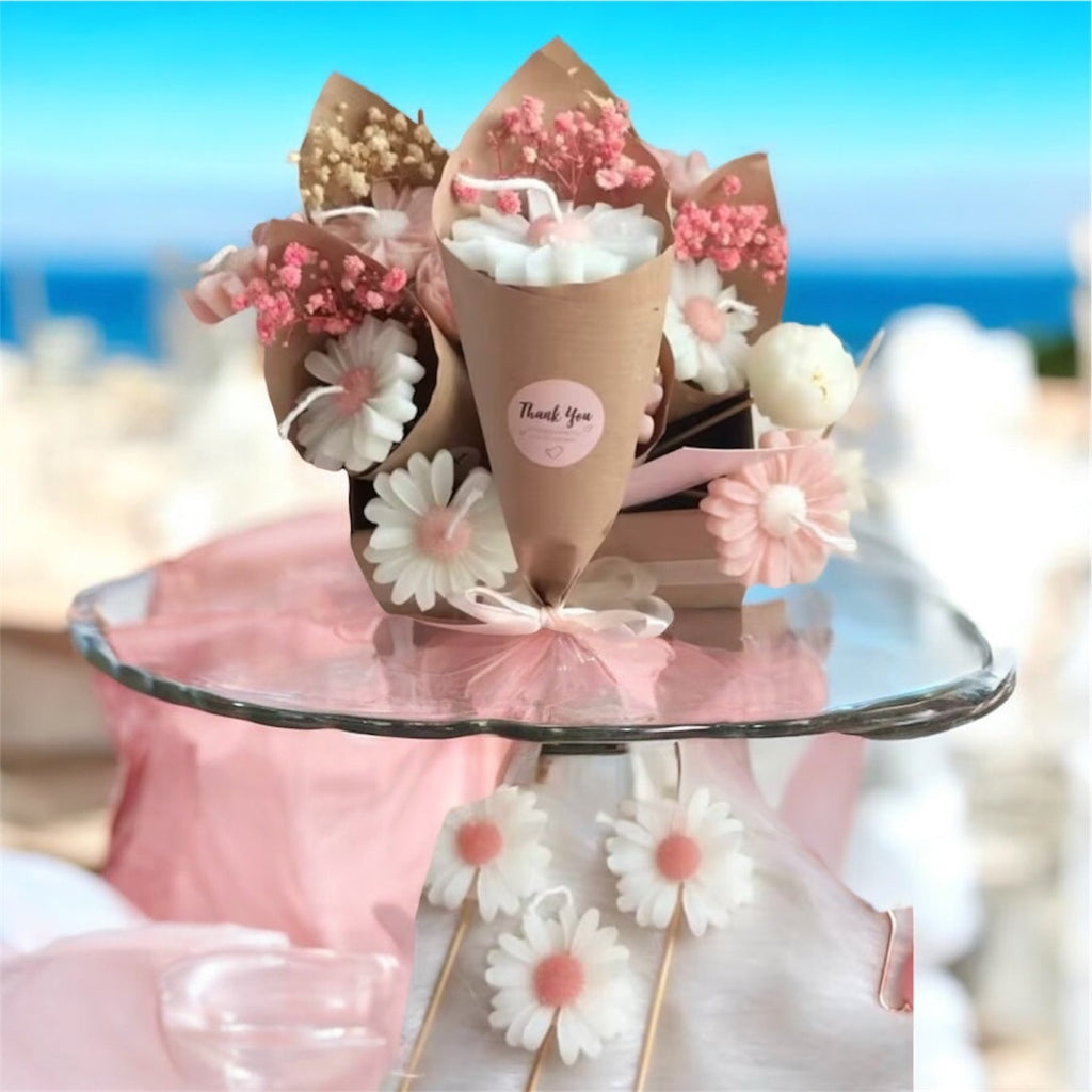 Floral Bouquet Soy Wax Candles