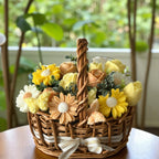 Bouquet Soy Wax Candles/Wax Melts In Gift Basket
