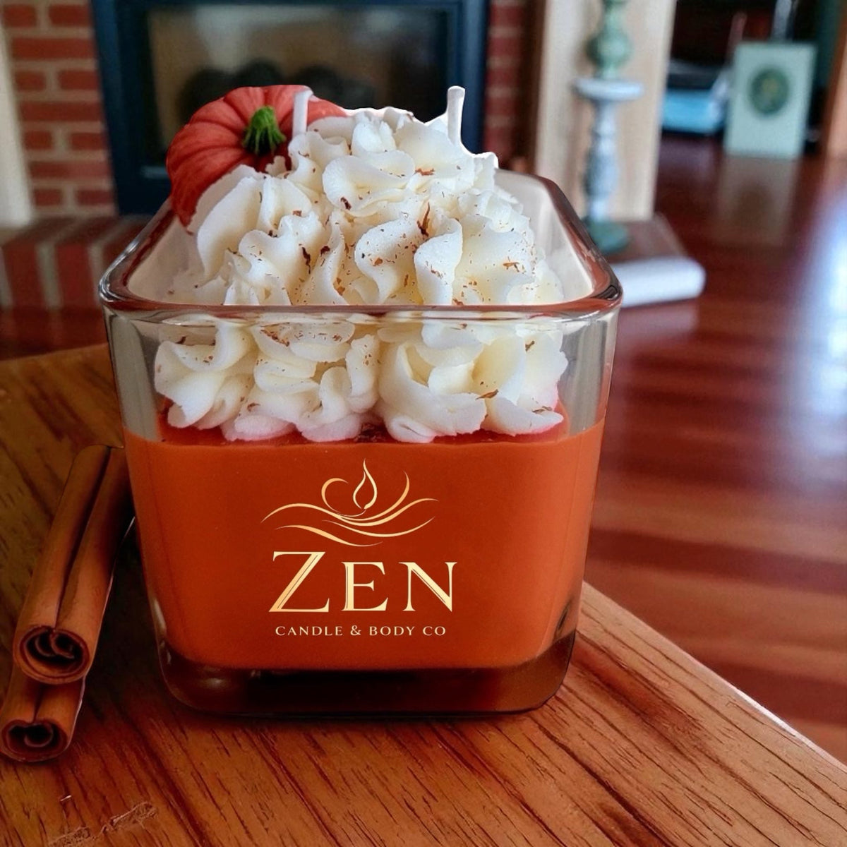 Pumpkin Scented Soy Wax Candle