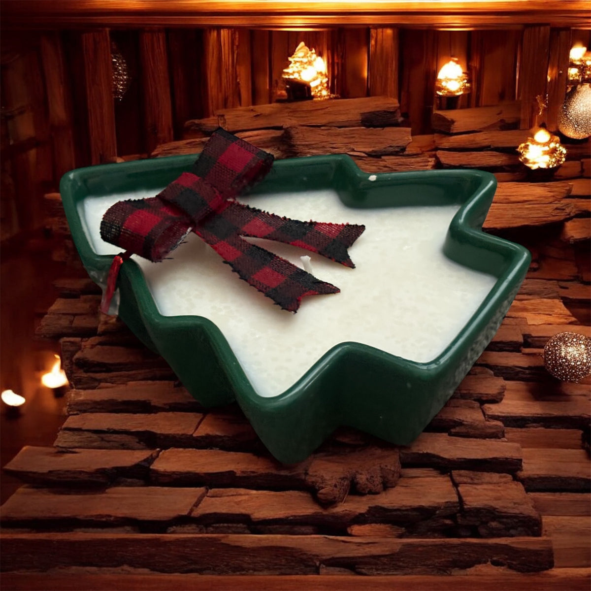 Christmas Tree Candle