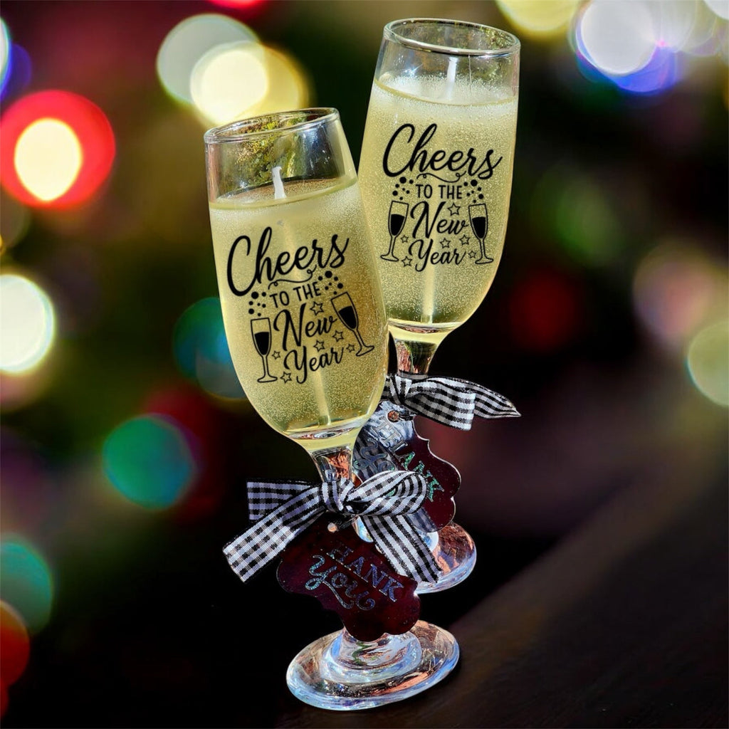 Champagne Candle