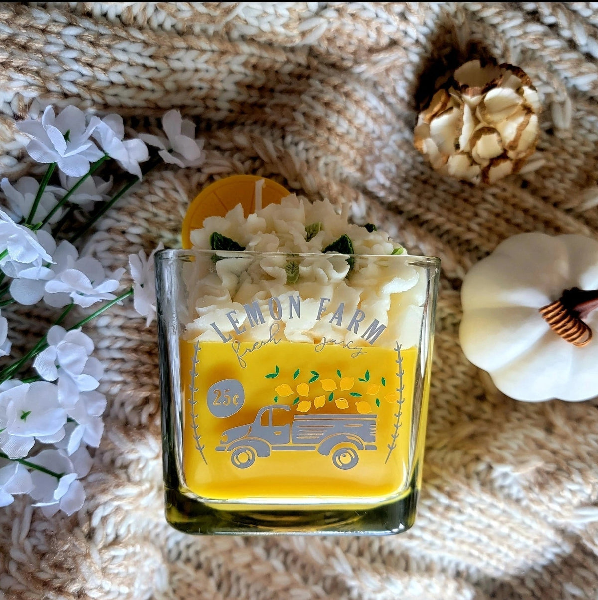 Lemon Verbena soy wax candles